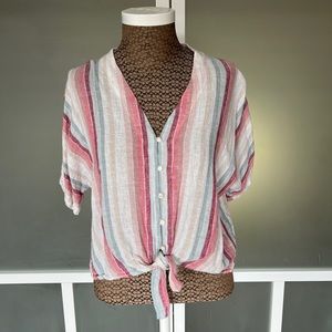 RAILS THEA TROPIC STRIPE SIZE SMALL